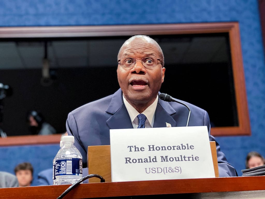 U.S. Under Secretary of Defense Ronald Moultrie.